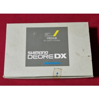 Shimano Deore DX FH-M650/HB-M650 Nabensatz, 7-fach, 135mm Einbaubreite, 36 Loch, NEU in Originalverpackung