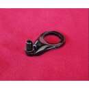 Alu Bremszuggegenhalter, schwarz, inkl. Einstellschraube,...