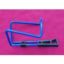 Alu Flaschenhalter, blau, vertellbare Aufnahme, NEU