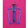 Alu Flaschenhalter, blau, vertellbare Aufnahme, NEU