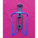 Zefal Alu Flaschenhalter, blau, nur 37g, made in France, NEU