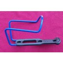 Zefal Alu Flaschenhalter, blau, nur 37g, made in France, NEU