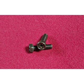 2x Schrauben für Klemmschelle von Shimano Deore SL-MT62 Daumenshifter, NEU