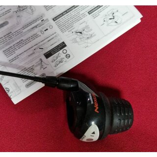 Shimano Nexus SL-8S30 Drehgriff Schalthebel, rechts, 8-fach, inkl. Zug und Außenhülle, NEU