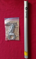 Roox S4 Sattelstütze, 29,8mm, 400mm, silber, NEU