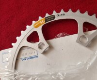 Shimano Deore SG D-48 Kettenblatt, 5-Arm, 110mm Lochkreis, 48 Zähne, silber, NEU