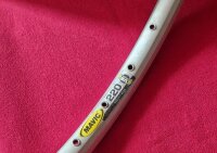 Mavic 220 UB Felge, 26", 559 x 17, silber, 36 Loch, NEU