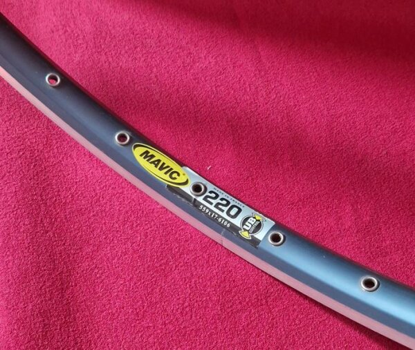 Mavic 220 UB Felge, 26", 559 x 17, blau-grau, 36 Loch, NEU