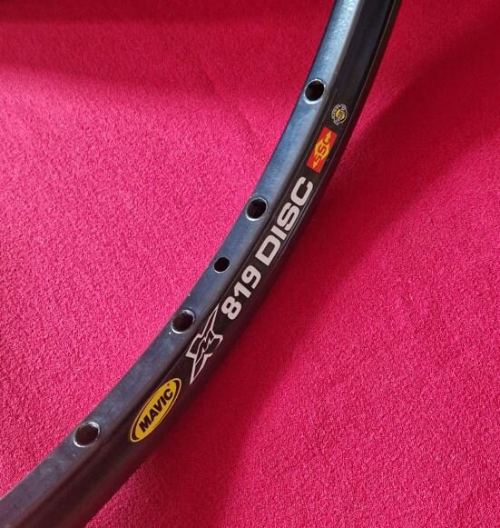 Mavic X819 Disc UST Tubeless Felge, 26", 559 x 19, schwarz, 32 Loch, NEU