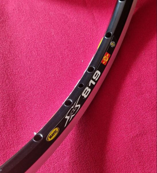 Mavic X819 UST Tubeless Felge, 26", 559 x 19, schwarz, 32 Loch, NEU