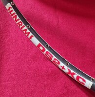 Sun Rims DS2 + XC Felge, 26", 559 x 24, schwarz, 28 Loch, NEU