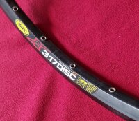 Mavic X317 Disc Felge, 26", 559 x 17, schwarz, 28...