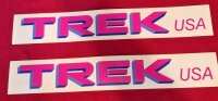 Trek USA Rahmendekor Unterrohr, 29cm Länge, pink,...