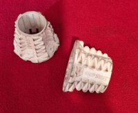Grip Shift Shark Tooth Grip Cover Griffe, weiß, NEU