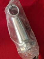 Tranz-X Vorbau, 1 1/8" Ahead, 125mm, 15°, silber, NEU
