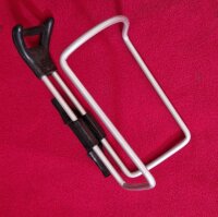 Alu Flaschenhalter, silber, ca. 40g, NEU
