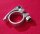 Alu Sattelstützenklemme inkl. Schnellspanner, Alu, 34,9mm, silber, NEU