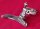 Lepper Rennrad Umwerfer, 2-fach, Down-Pull, 28,6mm, silber, NEU