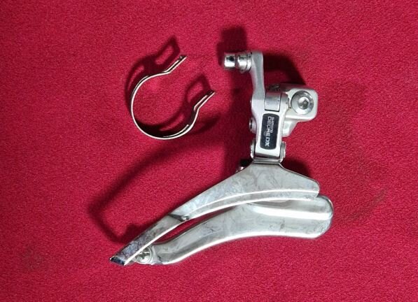 Shimano Deore DX FD-M650 Umwerfer, 34,9mm Bandschelle, down-pull, ohne Schraube, NEU