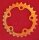 Alu Kettenblatt, 74mm Standard Lochkreis, 26 Zähne, rot, NEU