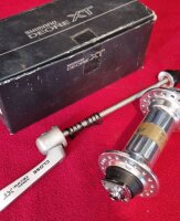 Shimano Deore XT HB-M738-S-QR Vorderrad-Nabe, 36 Loch, silber, inkl. Schnellspanner, NEU, OVP