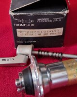 Shimano Deore XT HB-M738-S-QR Vorderrad-Nabe, 36 Loch, silber, inkl. Schnellspanner, NEU, OVP