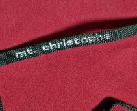 Zefal Mt Christophe Riemen für Hakenpedale, schwarz, 45cm, Paar, NEU