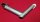 Kalloy CrMo Stahlvorbau, 1 1/8" Standard, 130mm, 10°, silber, NEU