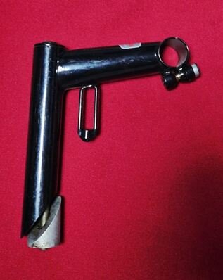 ITM Single-1 CrMo Stahlvorbau, 1 1/4" Standard, 110mm, 10°, inkl. integrierter Zugführung, schwarz, NEU