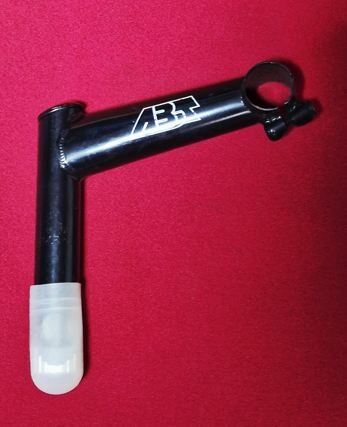 ABT CrMo Stahlvorbau, 1 1/8" Standard, 125mm, 10°, schwarz, NEU