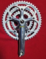Shimano 105 FC-5505 Rennrad Kurbel, inkl. Kettenblätter, 30/42/52 Zähne, 170mm, silber, NEU