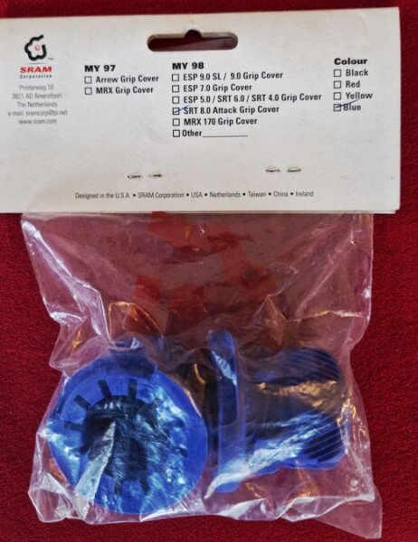 Grip Shift SRT 8.0 Attack Grip Cover Griffe, blau, NEU