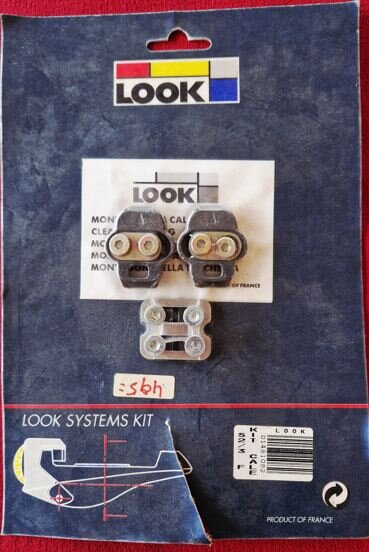 Look Cleats Kit Cale S2/3 F für Click-Pedale, Paar, NEU