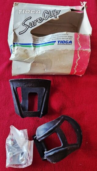 Tioga SureClip Pedalhaken, inkl. Schrauben, NEU, OVP