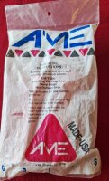 AME BMX Griffe, rot, made in USA, Vintage, NOS, Kult