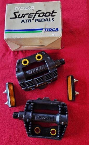 Tioga SureFoot ATB Pedale, schwarz, NEU, OVP