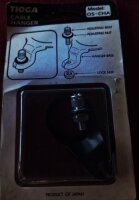 Tioga OS-CHA Bremszuggenhalter für 1 1/8" geschraubte Steuersätze, inkl. Einstellschraube, made in Japan, NEU