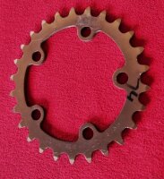 Suntour Alu Kettenblatt, 74mm Lochkreis, 26 Zähne,...