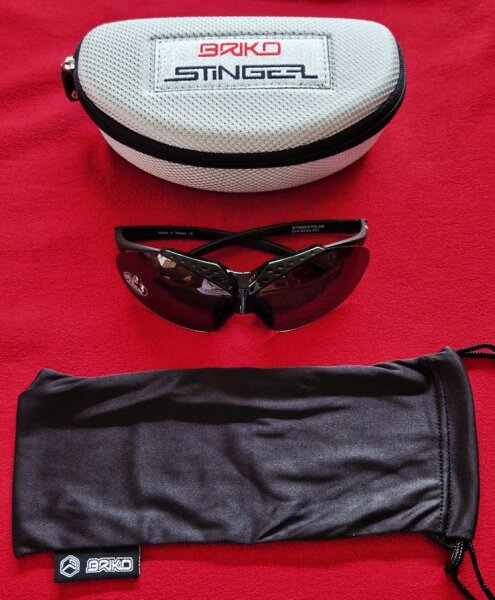 Briko Stinger Polar Radbrille, NEU