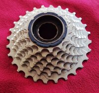 Shimano Kassette, Schraubkranz/Freilauf, 7-fach, 14-28, NEU