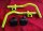 JD Tranz-X Ergo Bar Triathlon Lenkeraufsatz für Rennrad, neon-Gelb, NEU