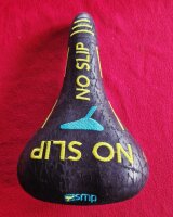 SMP Selle No Slip Ledersattel, genarbt, NEU