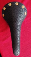 Selle San Marco Regal Ledersattel, Nietensattel, schwarz/kupfer, NEU