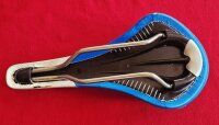 Fizik Wing Flex Titanium Sattel, weiß/blau, gebraucht