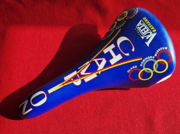 Selle Bassano Vuelta 79 Giro d*Italia Sattel, blau, gebraucht
