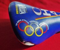 Selle Bassano Vuelta 79 Giro d*Italia Sattel, blau, gebraucht