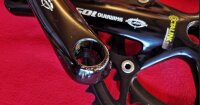 Shimano 105 FC-5502 Rennrad-Kurbeln, 39/53 Zähne, 2x9, octalink, schwarz, 175mm, NEU